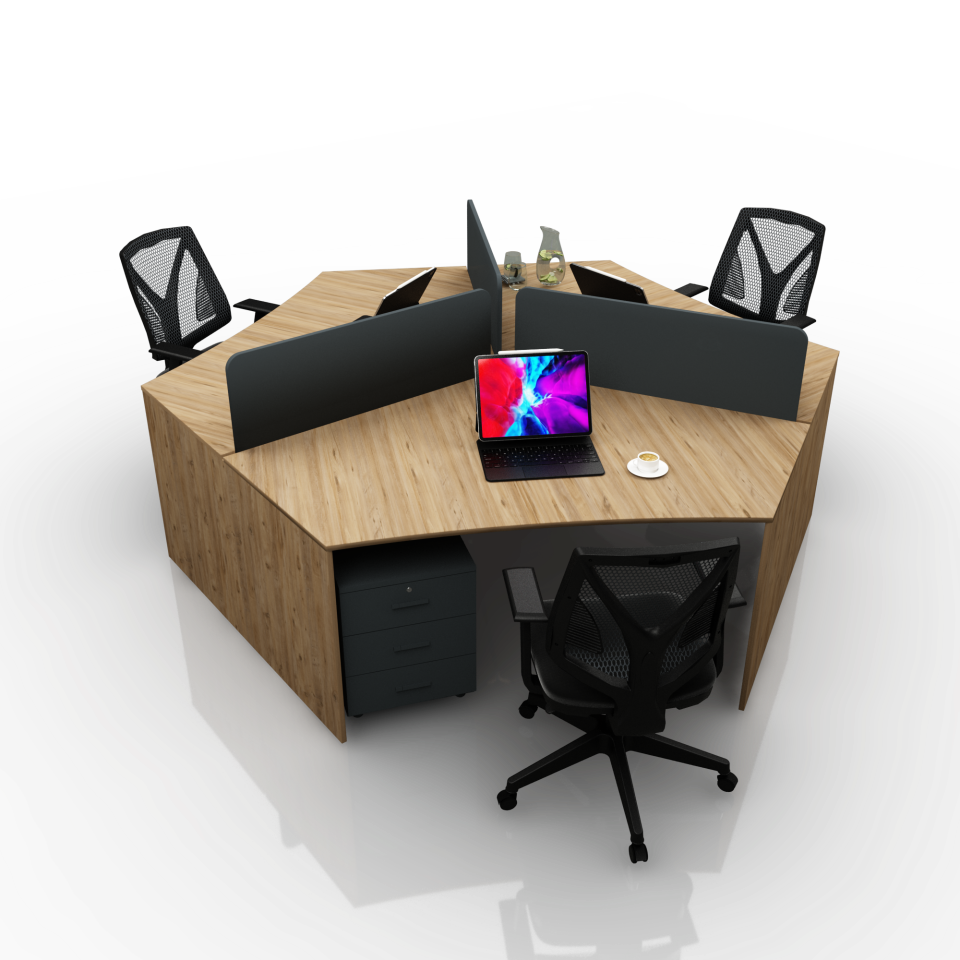 Yonca Üçlü Workstation