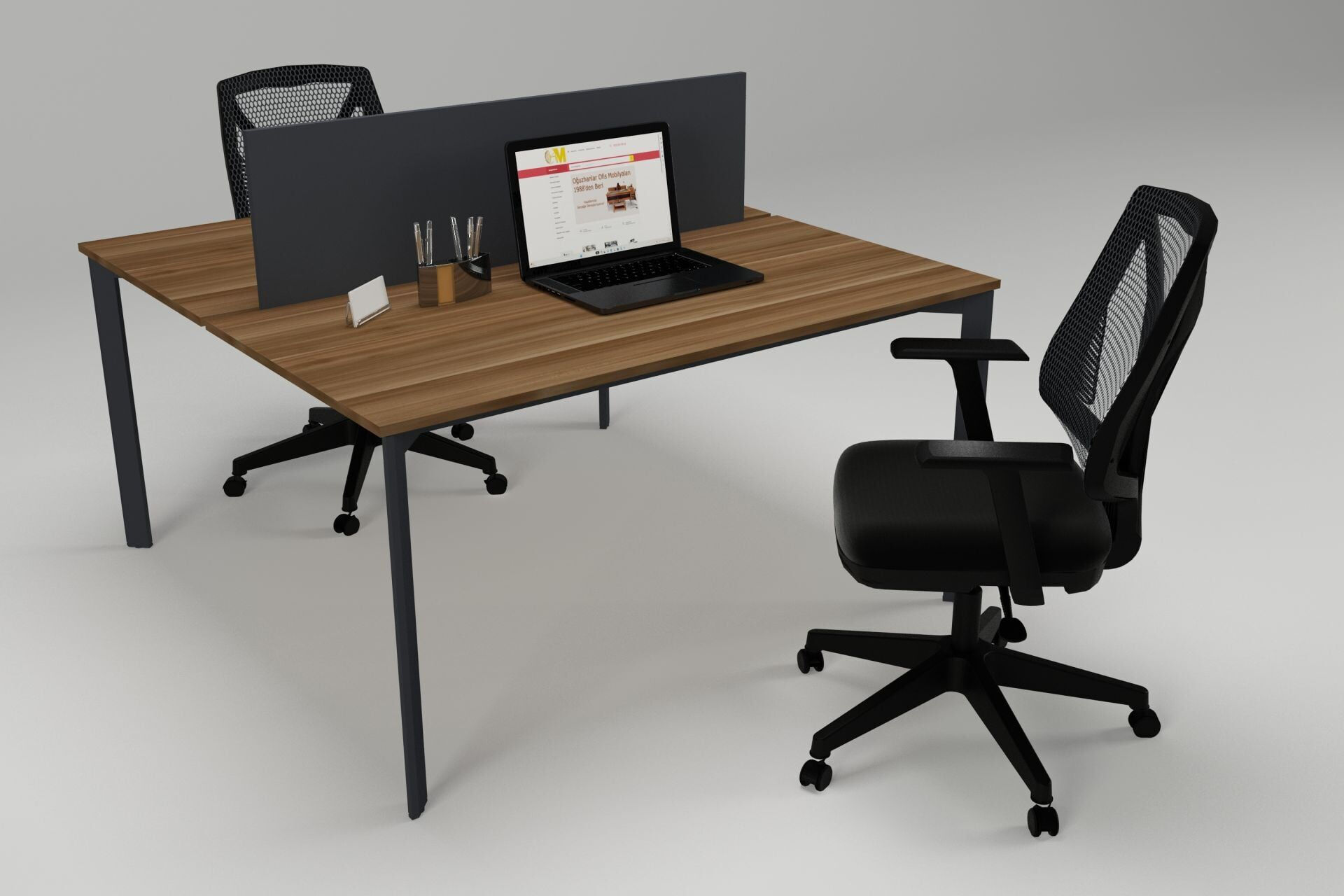 Beşgen İkili Workstation