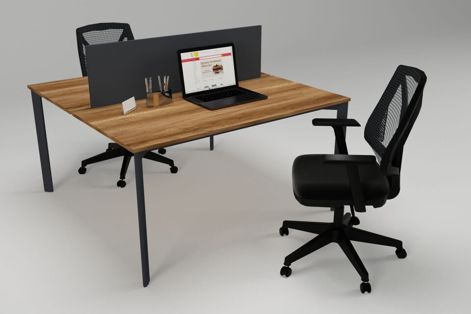 Beşgen İkili Workstation